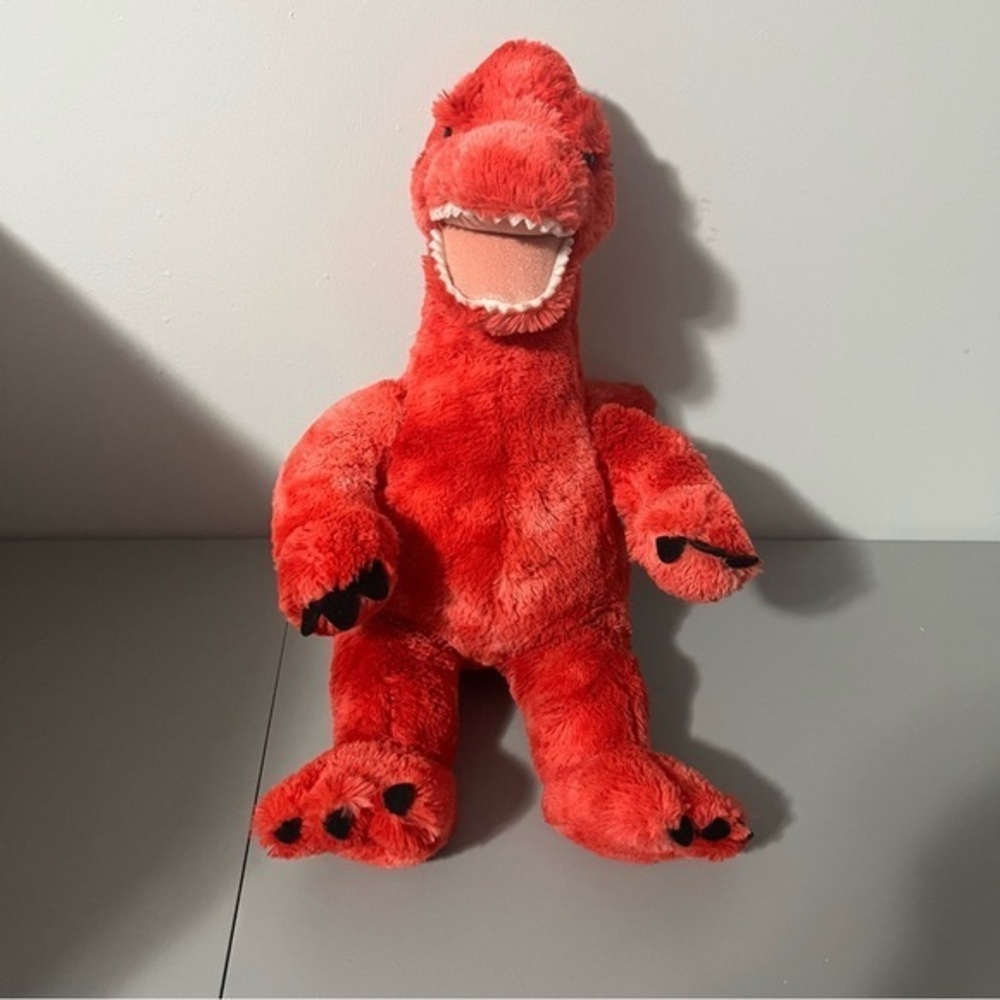 Build-A-Bear Workshop Red T-Rex dinosaur 2010 Retired